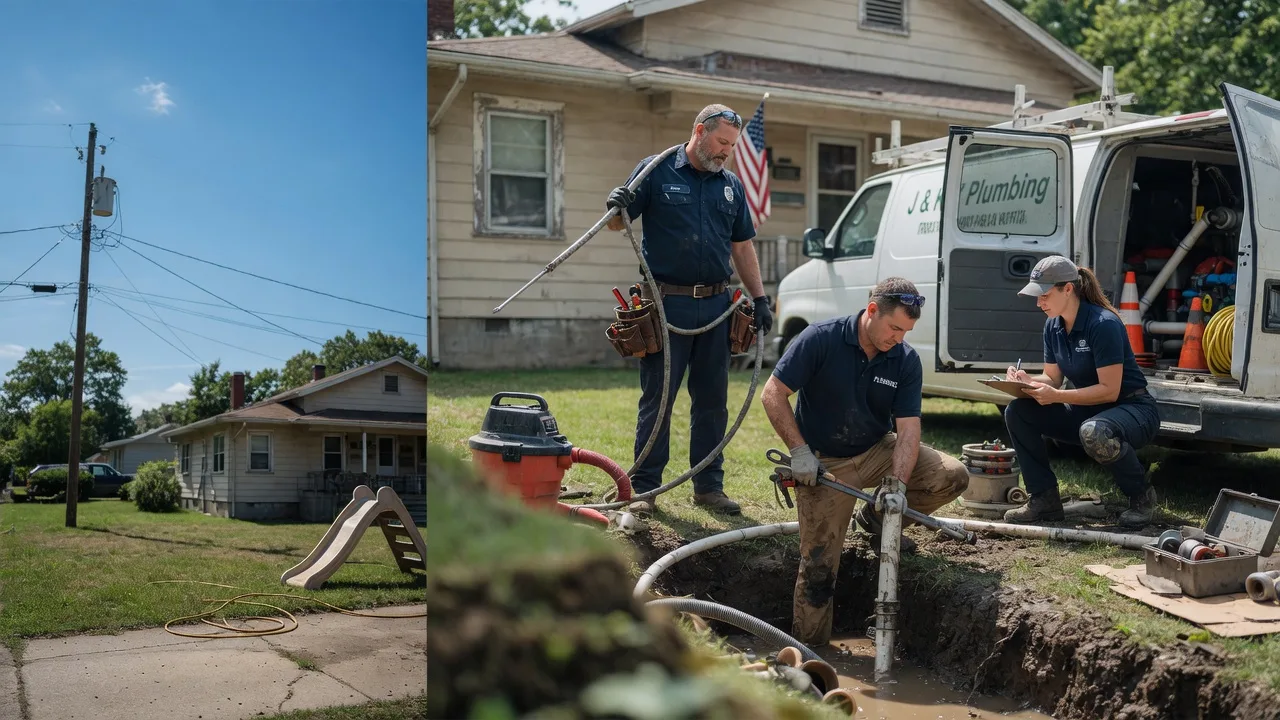 Drain Cleaning in Rush Center, KS near me